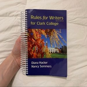 ❗️DELETING 3/10❗️ Rules for Writers for Clark College textbook